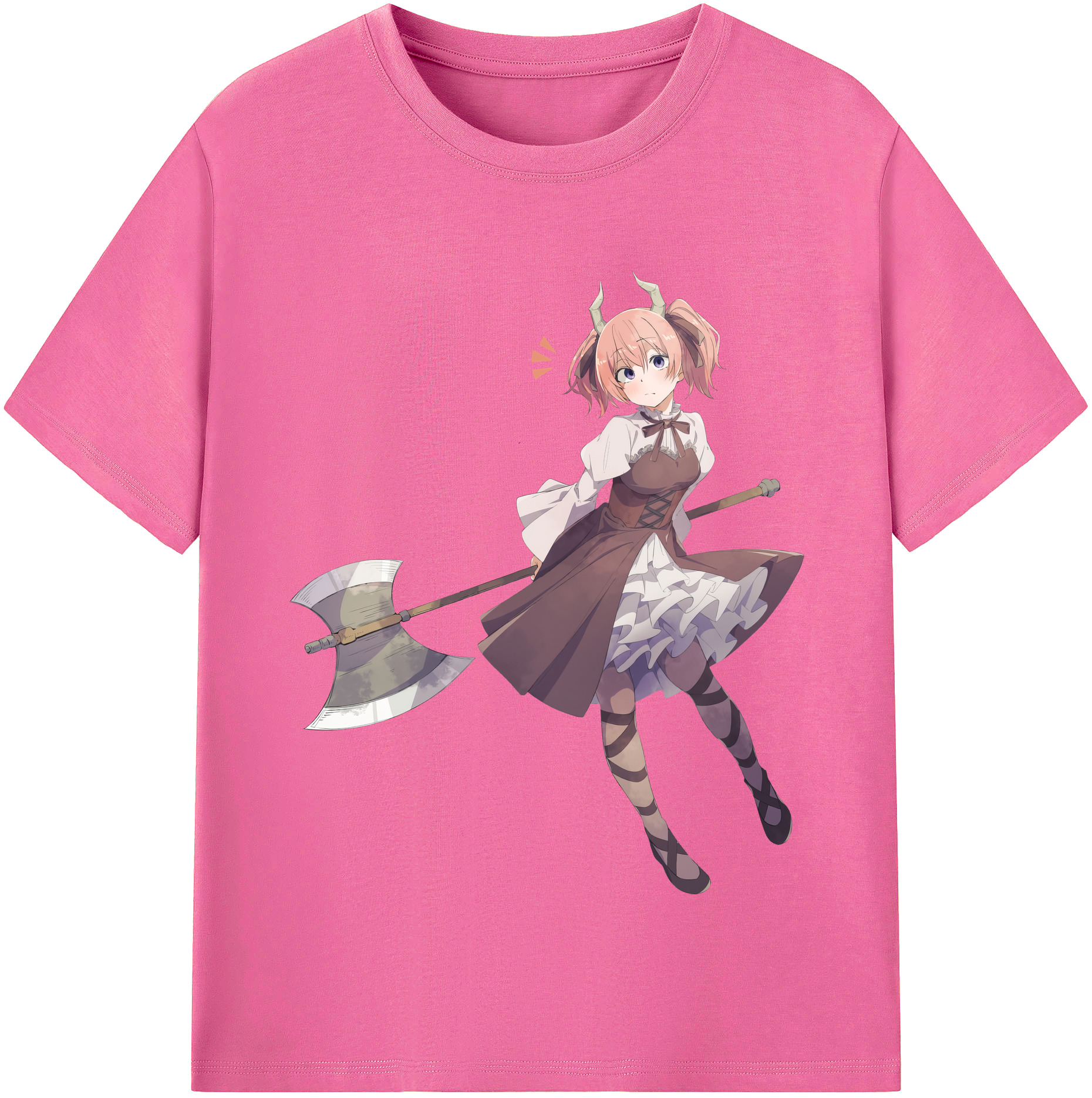 （画像用） 葬送のフリーレン Frieren レディースカジュアルプリントTシャツ（綿100％）